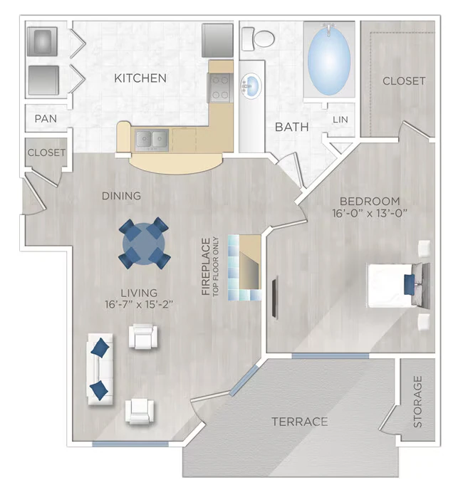 LE TUSCANY (A2) 02207 floor plan